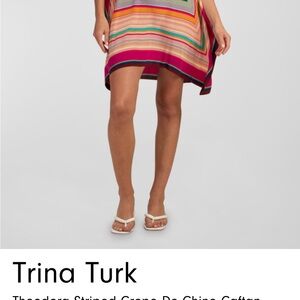 Trina Turk Multicolor Striped Dress